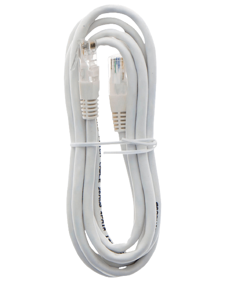 Netværkskabel Cat7 – 1 meter, hvid